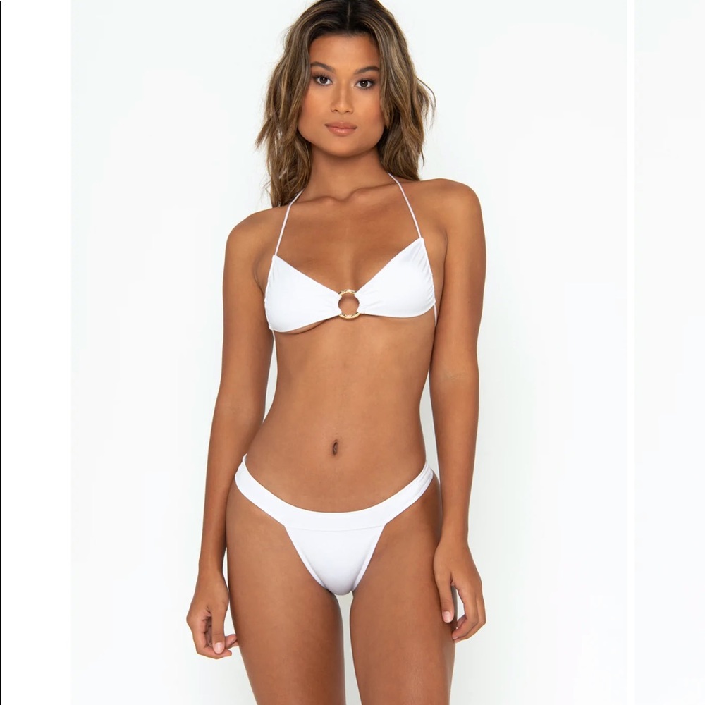 NWT White Sommer swim bottoms